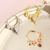 Ring Hoop Charterage Helix Conch Rook Daith Piercing Biżuteria dla kobiet 20g Drop Tragus Kolczyki Septum Nos Stud