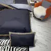 fashion black gold designers bedding sets luxury duvet cover queen size bed sheet pillow covers designer comforter set