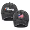 Loyons Go Brandon FJB Hat Baseball Cap pour les hommes Femmes Fund Washed Denim Ajustement Vintage Hats Fashion Casual Hat Fun Gift5081544