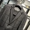 メンズジャケットSM12128ファッションコート2022滑走路高級ヨーロッパデザインパーティースタイルの服