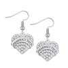 Drop Top Sale Metal Alloy Crystal Shaped Pharmacy Tech Earring Dangle & Chandelier