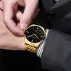 Top Luxury Brand CRRJU Men Watch Classic Business Acero inoxidable Hombres Reloj de pulsera Moda Reloj impermeable Relogio Masculino 210517