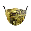 2021 New Classic 3D digital printing mask adult dustproof and haze-proof water-resistant cotton gauze PM2.5