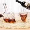 Creative Skull Glass Whisky Wodka Wijn Crystal Bottle Spirits Cups Transparante Wijn Drinkbekers Bar Home Hotsale Big Sale