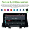 車のDVDラジオマルチメディアビデオプレーヤーナビゲーションGPS 2din 2016 Kia Morning Support DVR SWC AUX BluetoothのためのAndroid