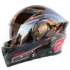 Motorcycle Helmets SD Men Women Bluetooth Helmet Flip Up DOT Approved Waterproof Double Anti-Scratch Anti-Fog Visors Washable Liner