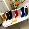 Designer Snow Boot Women Snowdrop Flat Ankle Boots Soft Wool Päls Suede Leather Shoes Winter Martin Boots Tryck över knästövlarna 35-41 Nr 329