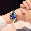 Lige Rose Gold女性を見るビジネスクォーツ腕時計レディーストップブランド高級女性腕時計女の子時計レオギオフェミニン210720