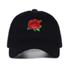 Casquettes de Baseball pour hommes et femmes, Roses à la mode, chapeaux de soleil pour printemps et été, casquette à rabat solide, vente en gros, chapeau de papa