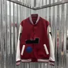 Baseball Coat Uniform Fashion High Quality Single Breasted Warm Jacket Par Kvinnors Kvinnor Kvinnor 2 Färger