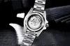 Fashion Mens Watchs Automatic Mechanical Watch Céramique Case en acier inoxydable Saphir Sapphire imperméable Montre de Luxe