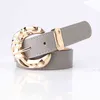 Belt for Lady Solid Color Pouplar Classy Casual Fashion Belt Designer High Quality Luxury Brand For Jeans PU Leather Belt AL038 G220301