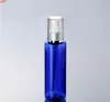 300 шт. Mini пластиковый прозрачный синий 100 мл маленький пустой лосьон бутылкой утка-бутылка уход за кожей пополняемый бутылкой qty qty