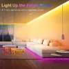 Tiras LED Light Strip 2835 DC12V Luzes de controle remoto para sala ambiente casa decoração parede quarto diodo flexível 5m10m15m2431951