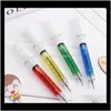 Novelty Syringe Ballpoint Fashion Student Pens Promotional Gifts Pen For Hospital Medical Nurse Doctor W7168 Zlehm Bzl2A