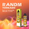 Fumot Wegwerp E-sigaret 100% Origineel RandM Tornado 6000 Rookwolken Vape-pen met Type-C oplaadbare vapes 6K Voorgevuld 12 ml Pod-apparaat