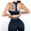 Nylon Trainingspakken Dames Yoga Set Sport Pak Vrouwelijke Naadloze Leggings + Sport Bra Lady Sportswear Gym Workout Kleding Outfit