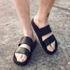 Nyaste bekväma tofflor Slides skor gummi sandaler kvinnor sandig bule strand skum utomhus inomhus går mjukt botten tre storlek 36-44