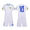 Tamanho infantil/masculino, traje cosplay do capitão Tsubasa, kits japão frança espanha Ozora Oliver Atom Camisas de futebol brancas