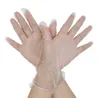 the Latest 1 Box Contains 100 Pieces, Pvc Disposable Gloves, Food-grade Transparent Protective Dhl