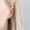 Pendientes de bola de 3mm HelloLook para mujer, acero inoxidable 316L, joyería de moda pequeña y sencilla para chica