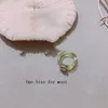 Bague d'été en acrylique Transparent coloré pour femmes, boule géométrique, mode coréenne, anneaux carrés en cristal, bijoux de fête, cadeaux