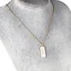 Hänghalsband Luxukisskids enkel stil rektangel för kvinnor/män party smycken halsband hållbarhet god kvalitet fabrikspris