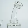 Dab Rig 10 pouces 5mm d'épaisseur clair percolateur huile narguilé bécher verre fumer pipe à eau shisha avec bols