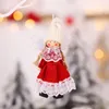 Décorations de noël, pendentif arbre ange fille pour ornements de maison, poupée ailes de noël