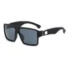 Квадратные негабаритные солнцезащитные очки для мужского спорта на открытом воздухе Велоспорт Солнцезащитные очки УФ-защита Пляж Рыбалка Goggle Eyewear