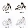 NXY Chastity Device Nxy 4 Type Stop Masturbator Cock Cage Chasitity Belt Penis Ring with Metal Urethral Sound Lockable Bdsm Male Device12211221