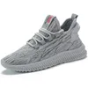 2023 Super Licht Ademende Loopschoenen Mannen Vrouwen Sport Knit Zwart Wit Roze Grijs Casual Koppels Sneakers MAAT 35-41 WY01-F8801