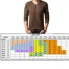 M-4XL Invierno Henley Cuello Suéter Hombres Cashmere Jersey Suéter de Navidad Suéteres de punto para hombre Pull Homme Jersey Hombre 210818