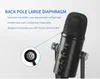 Microphone BM-86 pour ordinateur portable Mic Windows Cardioid Studio Recording Plug and Play Surveillance en temps réel Réduction intelligente du bruit