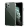 クリア耐衝撃電話ケース iphone 14 13 12 11 プロマックス XS XR 8 7 プラス TPU 透明落下防止カバーサムスン S20 S10