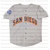 Koszulka domowa Retro SanDiego 1998 19 Tony Gwynn 10 Gary Sheffield 31 Dave Winfield 34 Koszulki Fernando Valenzuela