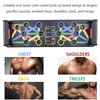 9 in 1 Push-up ABS Board Allenatore muscolare addominale Allenamento Attrezzature per il fitness Attrezzatura per il fitness portatile da casa Body Building X0524