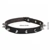 Cat Collars Leads Leads Spiked Choker for Men Punk Rock Collar Goth Fashion Necklaces 2021 Leather Studded Girls Harajuku Gothic9365876