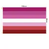 Rainbow Flag Banner 3x5FTS90x150CM LGBTのプライドトランスギダーフラグレズビアンゲイバイセクシュアルPansexual Ready SN4854