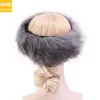 Bande de cheveux en fourrure chaude d'hiver, Protection d'oreille en peluche avec Imitation de renard, bandeau supplémentaire 3874089