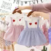 Baby Girls Summer Dress For Newborn Kids Clothes 2019 New Cute Infant Princess 1st Birthday Baby Dress Toddler Girl Clothing Q0716