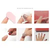 10 Sheets DIY Nail Glue Tips Transparent Double Sided Self Adhesive Stickers Jelly Waterproof False Art Extension Tool Drop Ship