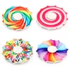 Double-Sided Fidget Spinner Colorful Fingertip Spinning Top Rainbow Color Hand Spinners Decompression Toy Gift