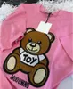 Kids fashion T-shirts Luxe designer t-shirt Tops Tees jongens meisjes cartoon beer geborduurde brief katoen korte mouw Trui kinderkleding Losse Stijl