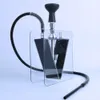 Botella para narguile árabe, accesorios para narguile acrílico, olla triangular, juego completo de Hookah Shisha transparente