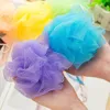 Loofah Bath Ball Mesh Gąbka Mleko Prysznic Akcesoria Nylonowa szczotka Prysznice Piłki 12g Miękkie czyszczenie ciała