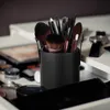 Eyelash Curler YBLNTEK Makeup Brush Holder Professional Storage Leather Travel Case Cosmetics Bags Organizer For Women Girl