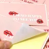 Geschenkverpakking Leuke zegeletiketten DIY Ambachten Kaarten Decoraties Label Stickers Bedankt Tags Feestartikelen