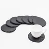 Matten Pads 1PC Natürliche Rock Wein Steak Platte Tischset Kuchen Dessert Tablett Sushi Küche Bar Tisch Funktion wärme Pad