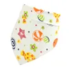 Bib Bandana Bandana Babá Babador Babador Alimentação Smock Infantil Burp Pano Dos Desenhos Animados Saliva Toalha Bebê Comendo Acessório Macio Baby Stuff 2482 Q2